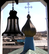 На колокольне Свято-Троицкого храма. Г. Кызыл. Фото Нади Антуфьевой