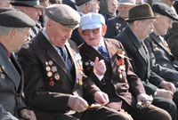 Владимир Маландин и Александр Бондарев – старейший из участников Великой Отечественной войны. Ему 97 лет.