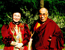 С Далай-ламой XIV - 