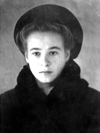 В Мценске. Студентка педагогического училища. 1948 год. 