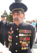 Василий Николаевич Теплов, старшина, разведчик. Фото Нади Антуфьевой.